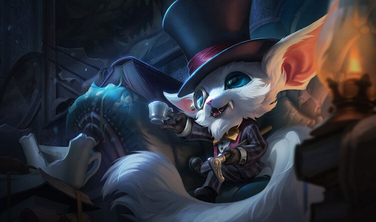 Gnar trong bộ skin Quý ông Gentleman 