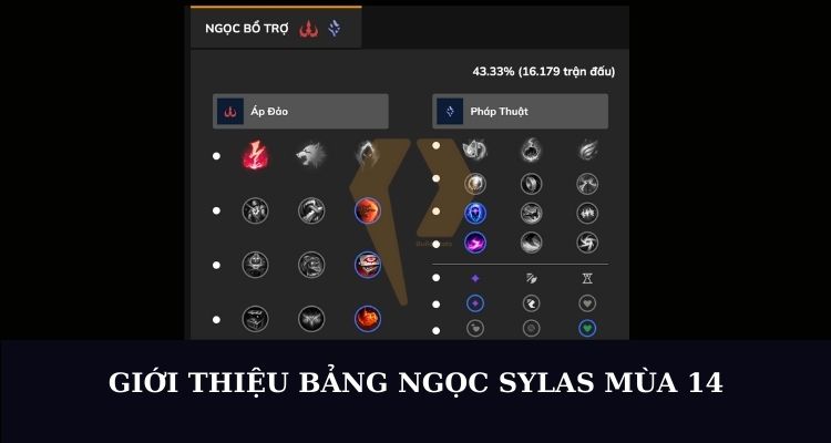 bảng ngọc sylas