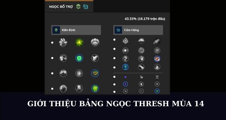 bảng ngọc thresh