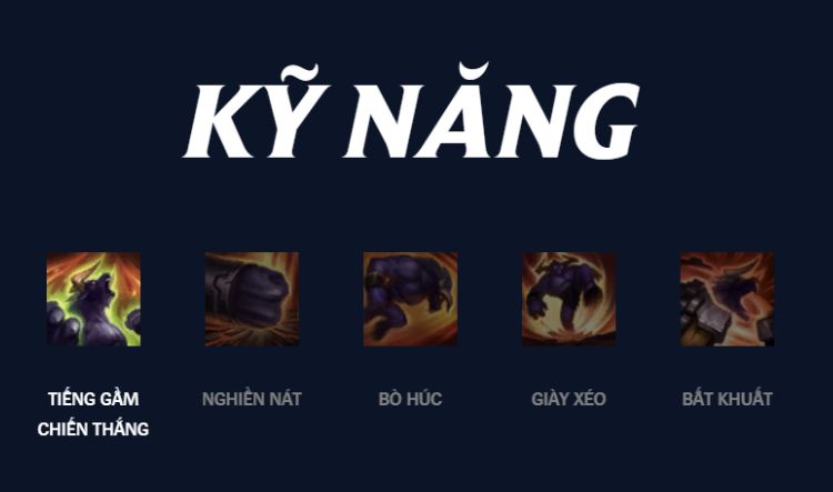 kỹ năng alistar