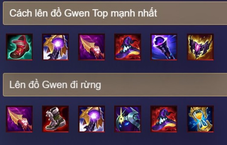 lên đồ gwen